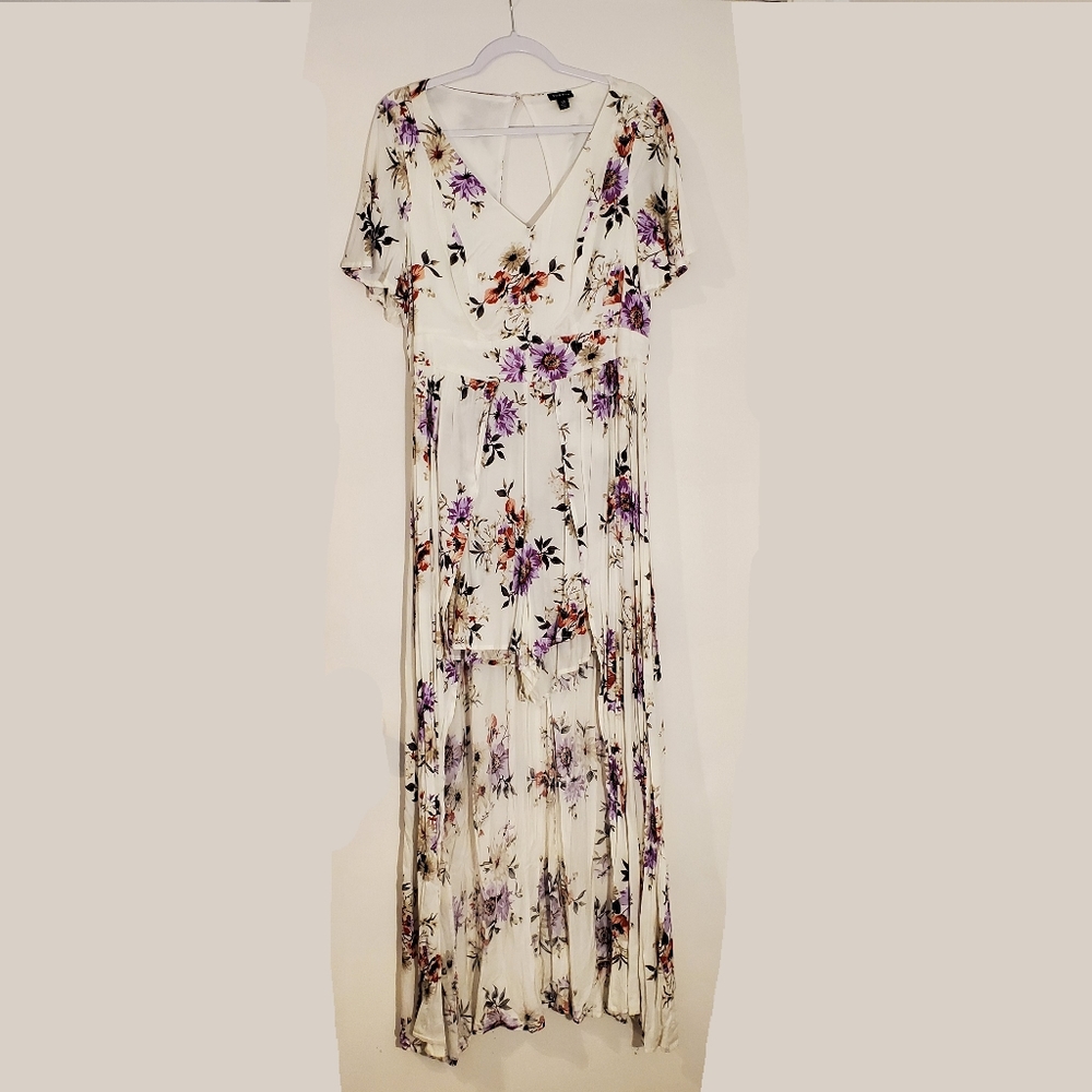 NWOT Torrid Maxi Dress w Shorts